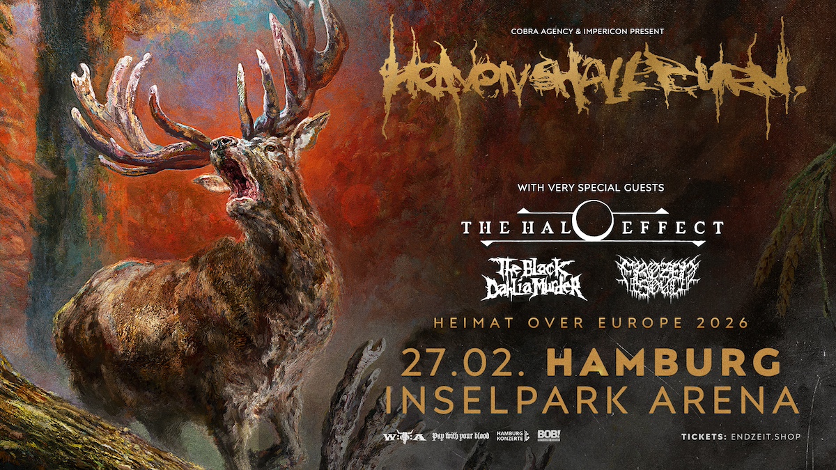 Heaven Shall Burn in der Inselpark Arena Hamburg: Als Britta Görtz den Abend krönte