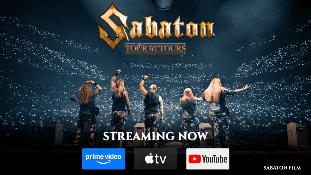 Sabaton bringen die Panzer ins Wohnzimmer: „The Tour To End All Tours“ ab sofort im Stream