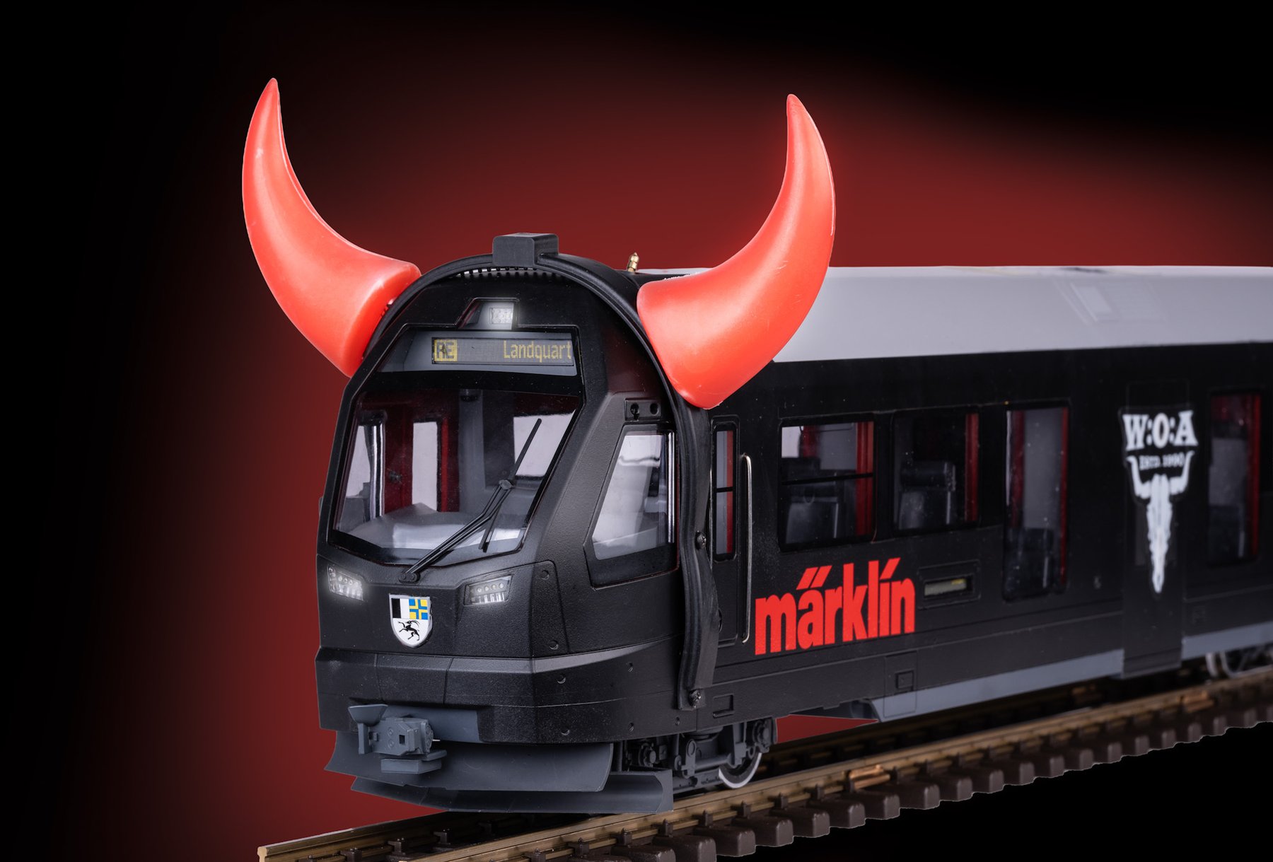 Märklin versteigert Wacken-Unikat: Der „Devil Train“ unterm Hammer